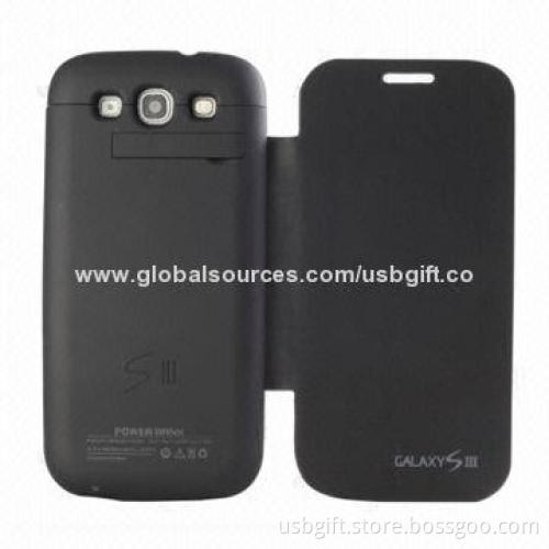 Power Case for Samsung S3, 3,200mAh Capacity